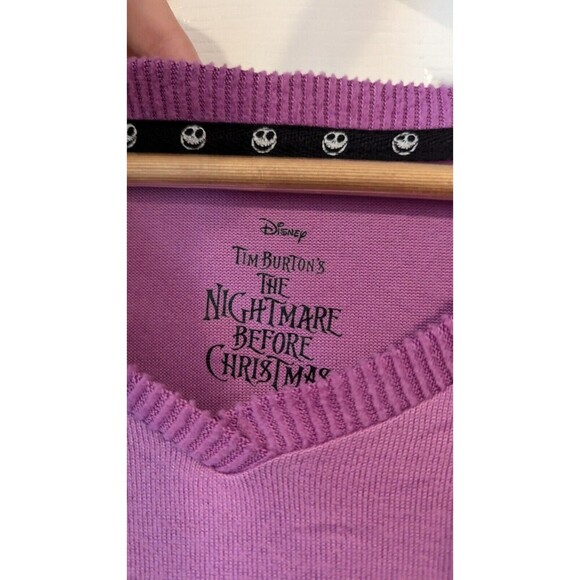 Disney NIGHTMARE BEFORE CHRISTMAS‎ Shirt Top  Sz M (8-10) Lock Shock Barrel - Picture 3 of 5